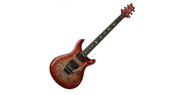 PRS SE Custom 24 Floyd - Charcoal Cherry Burst